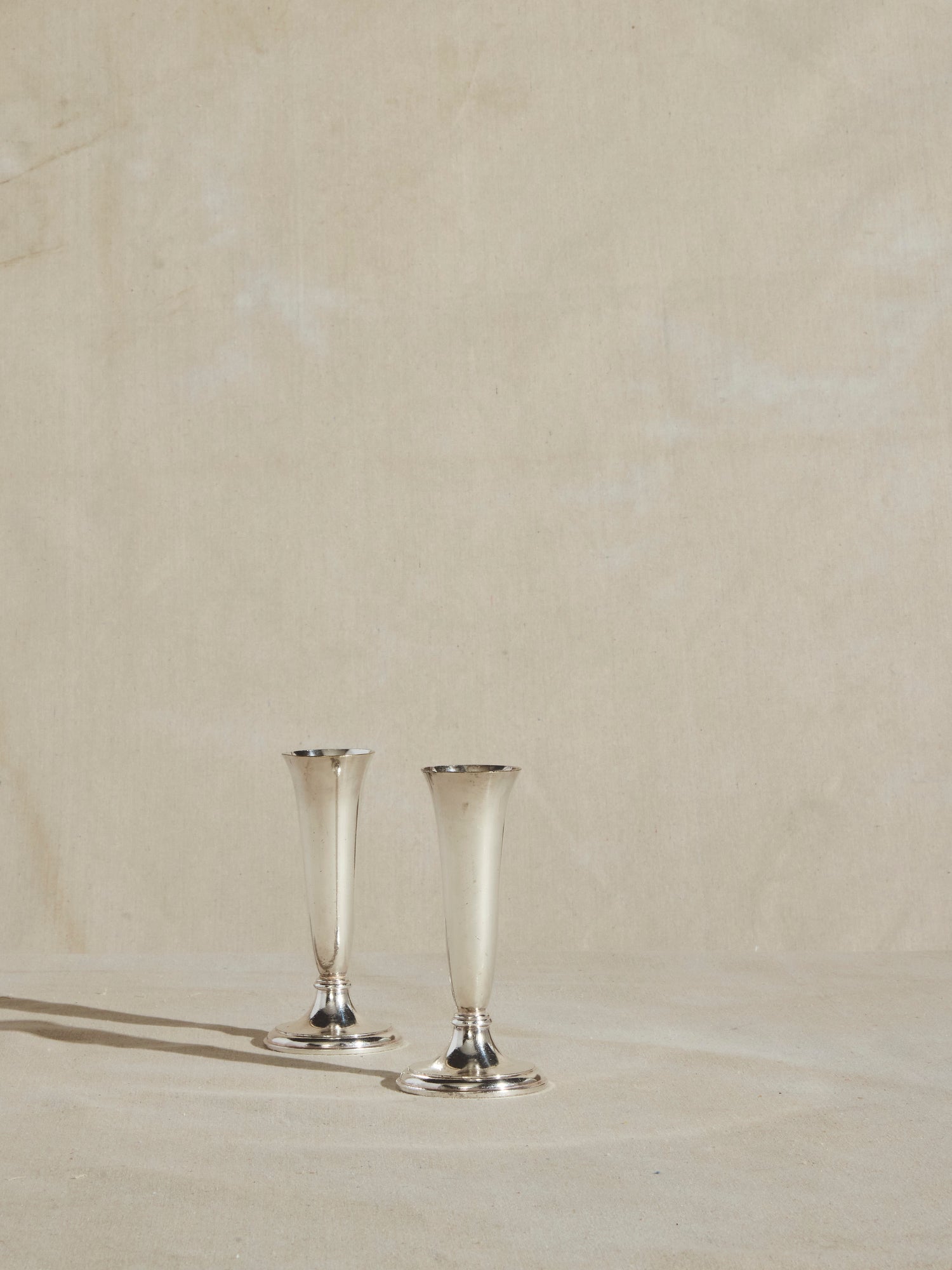 Hotel Silver Vases