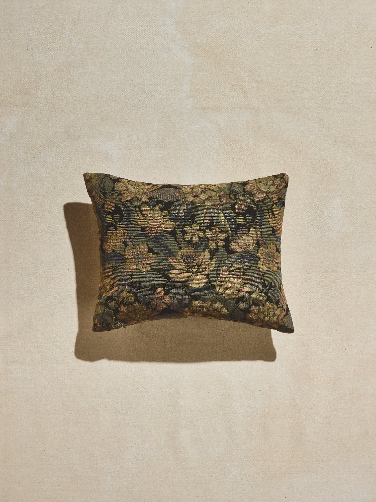 Midnight Floral Pillow