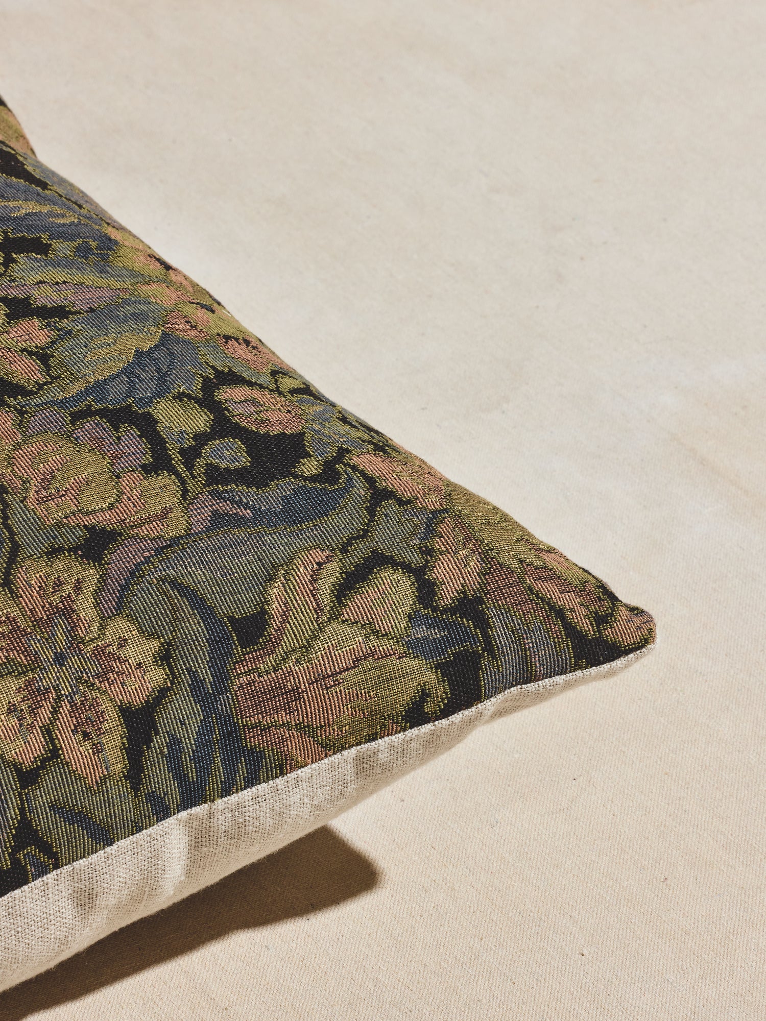 Midnight Floral Pillow
