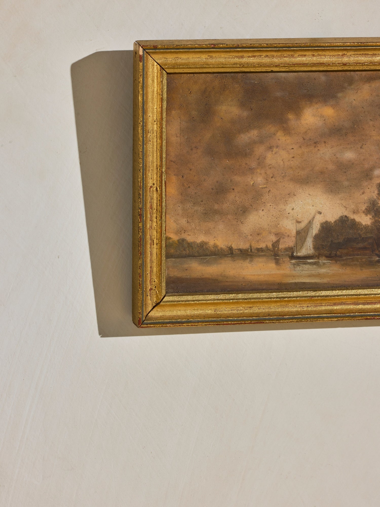 Petite Sailboat Painting