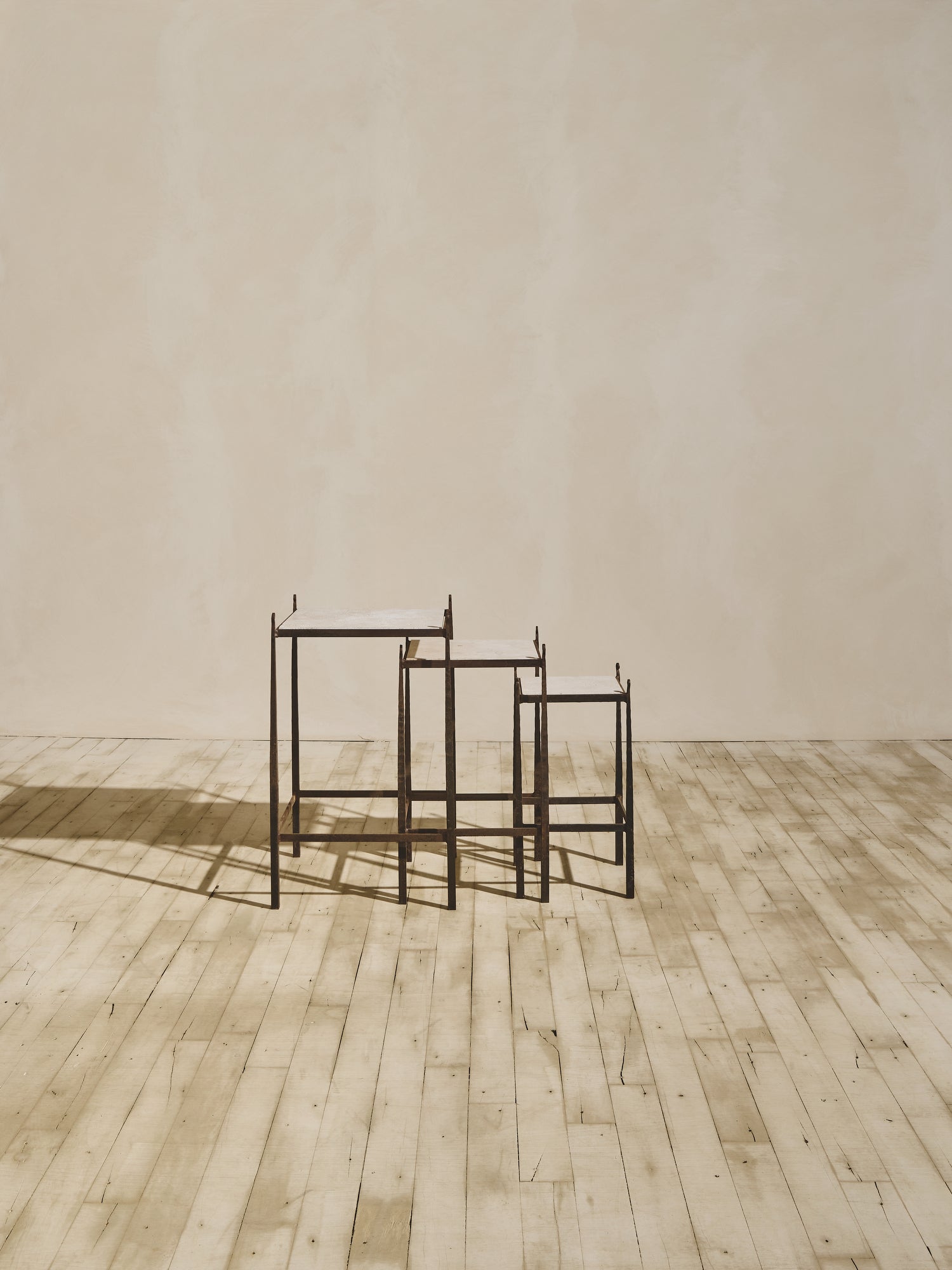 Travertine Nesting Tables