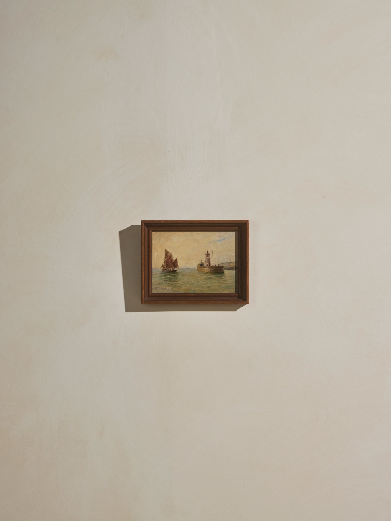 Peinture à l'huile de phare