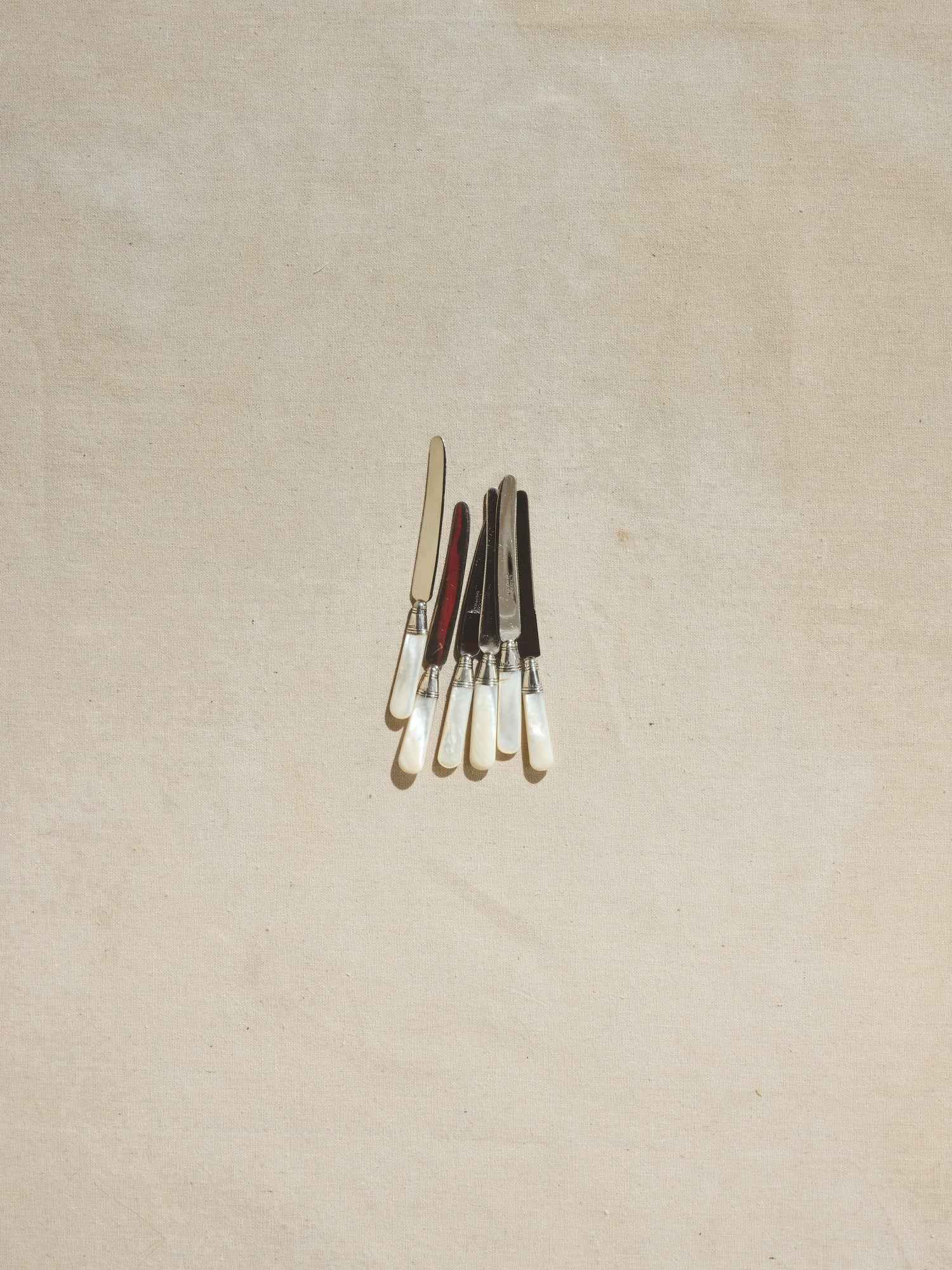 Sheffield Mother of Pearl Knife Set