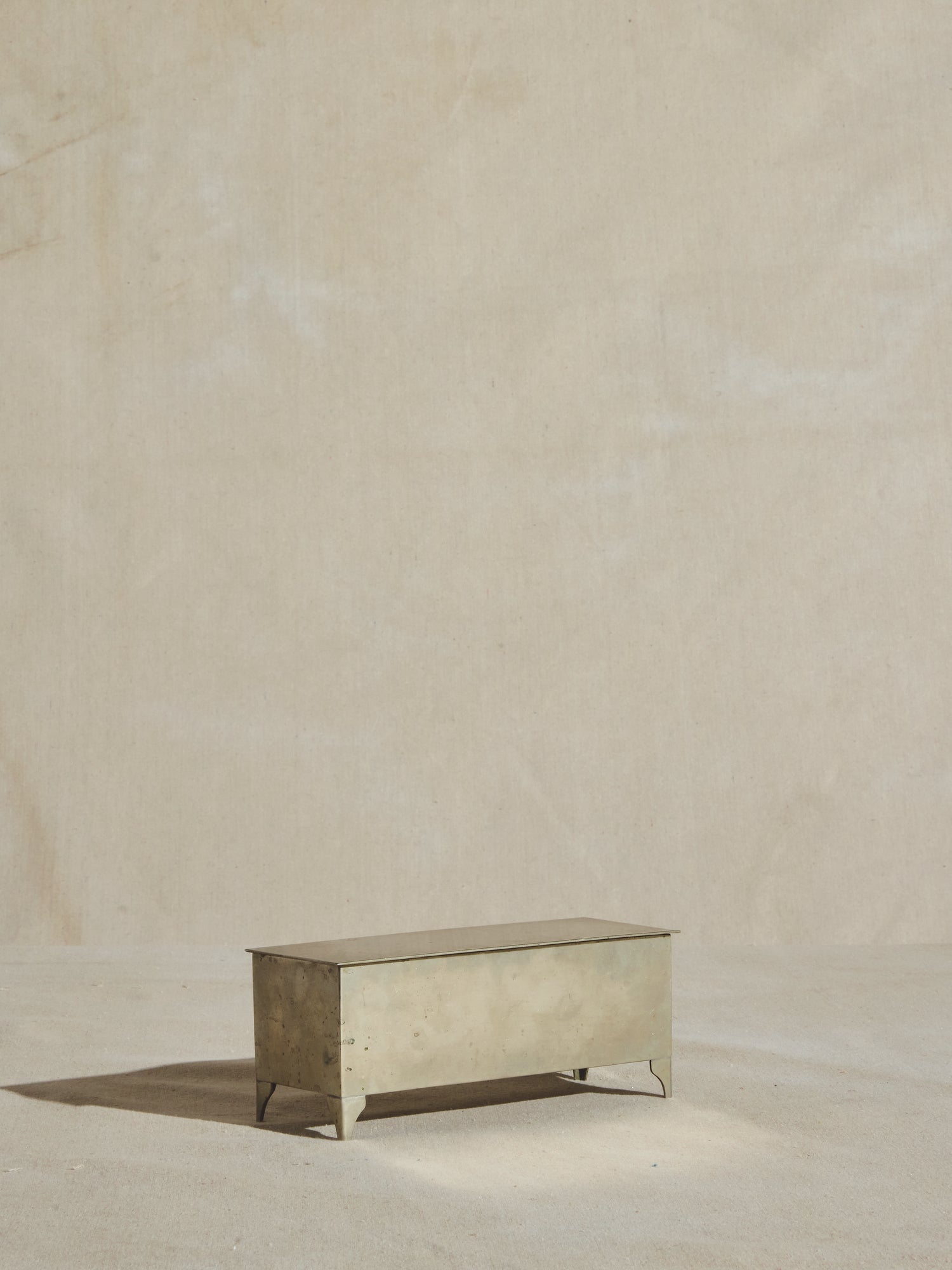 Boîte à pieds en argent