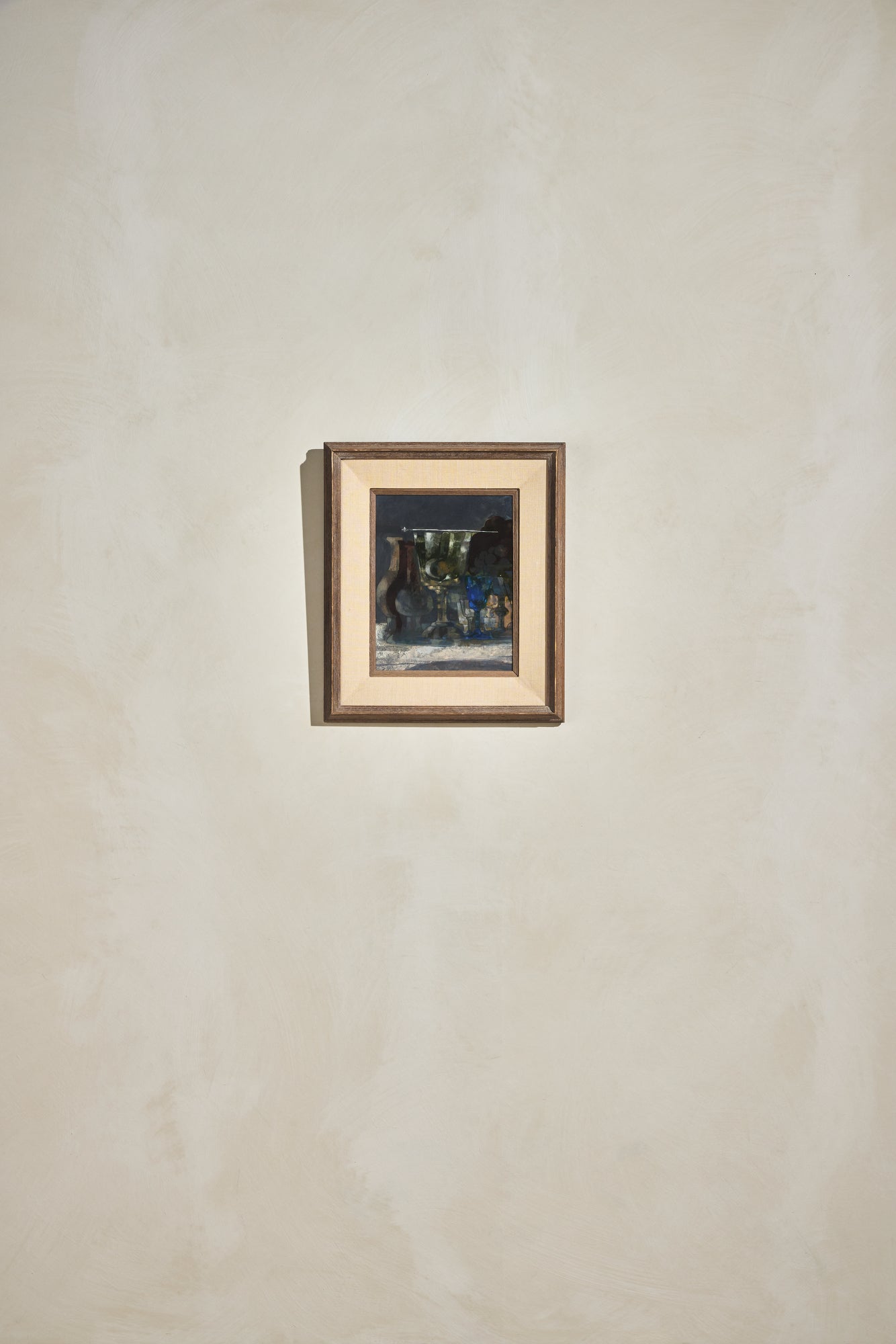 Still Life with Wine Glass Painting