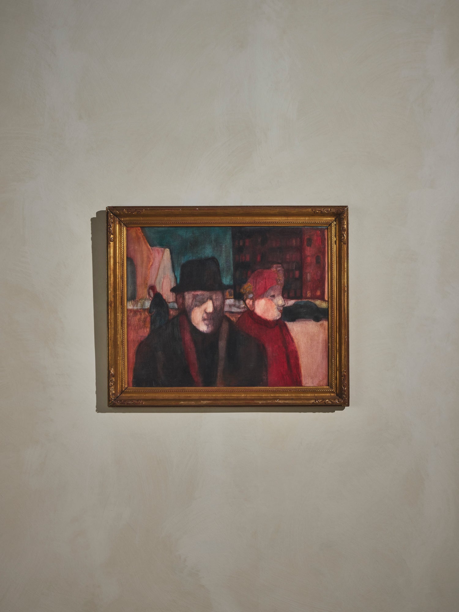 Putnam Square Oil Painting