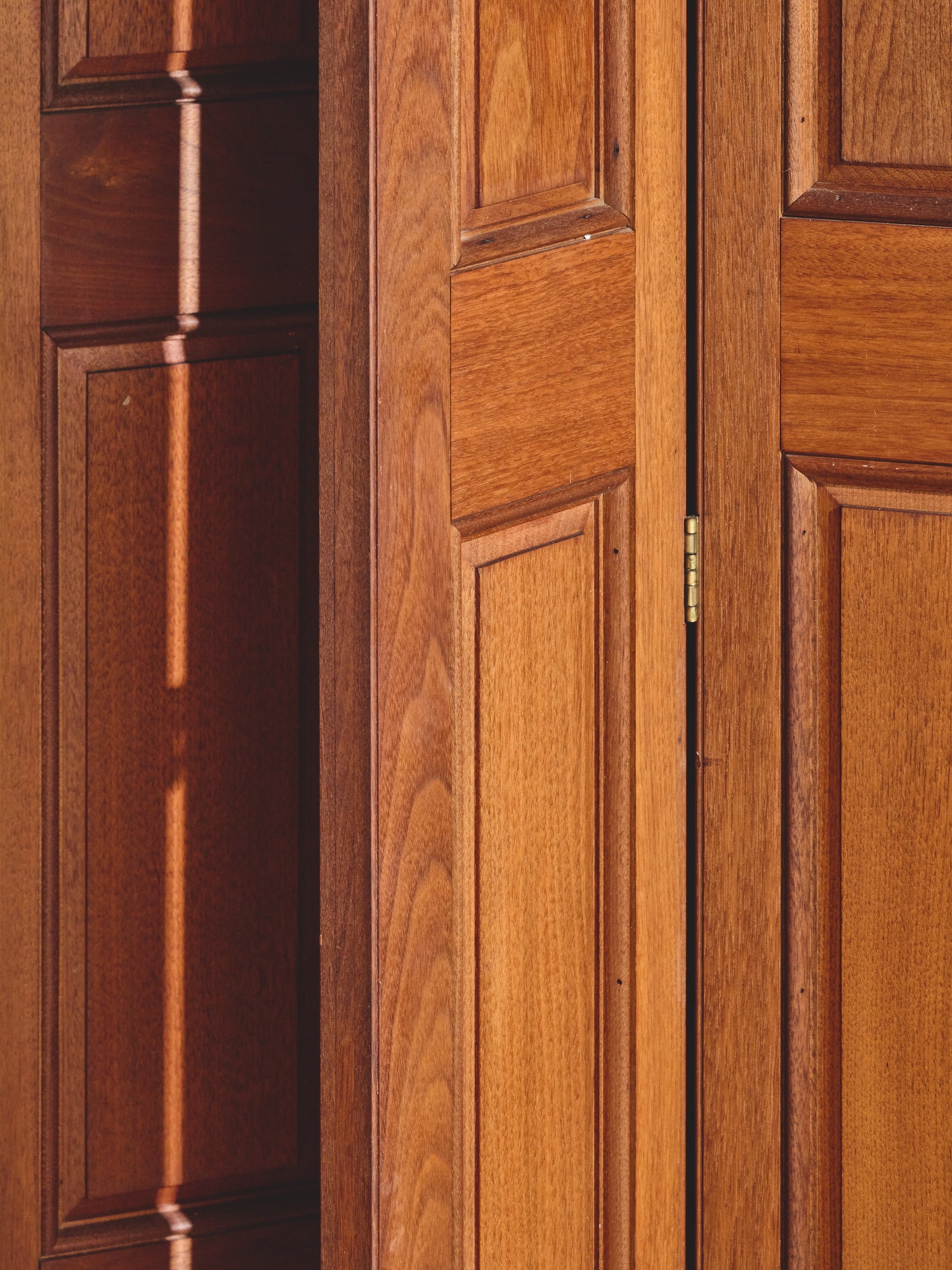 Wooden Panel Room Divider