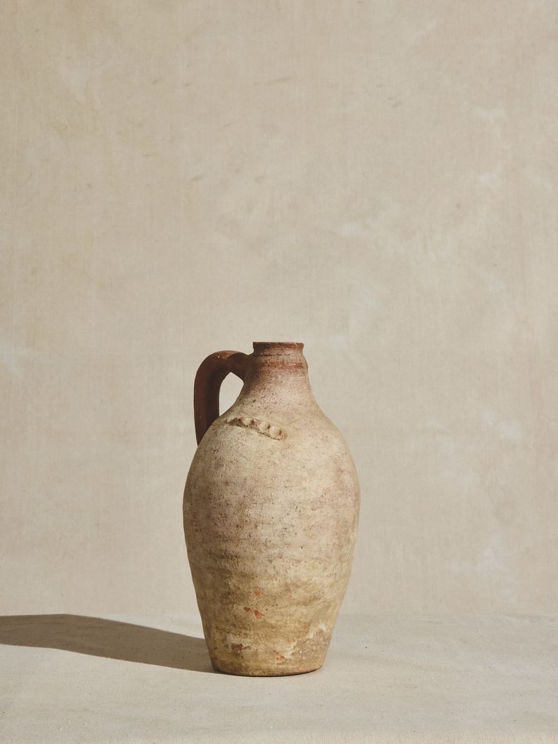 Handled Earthenware Vessel