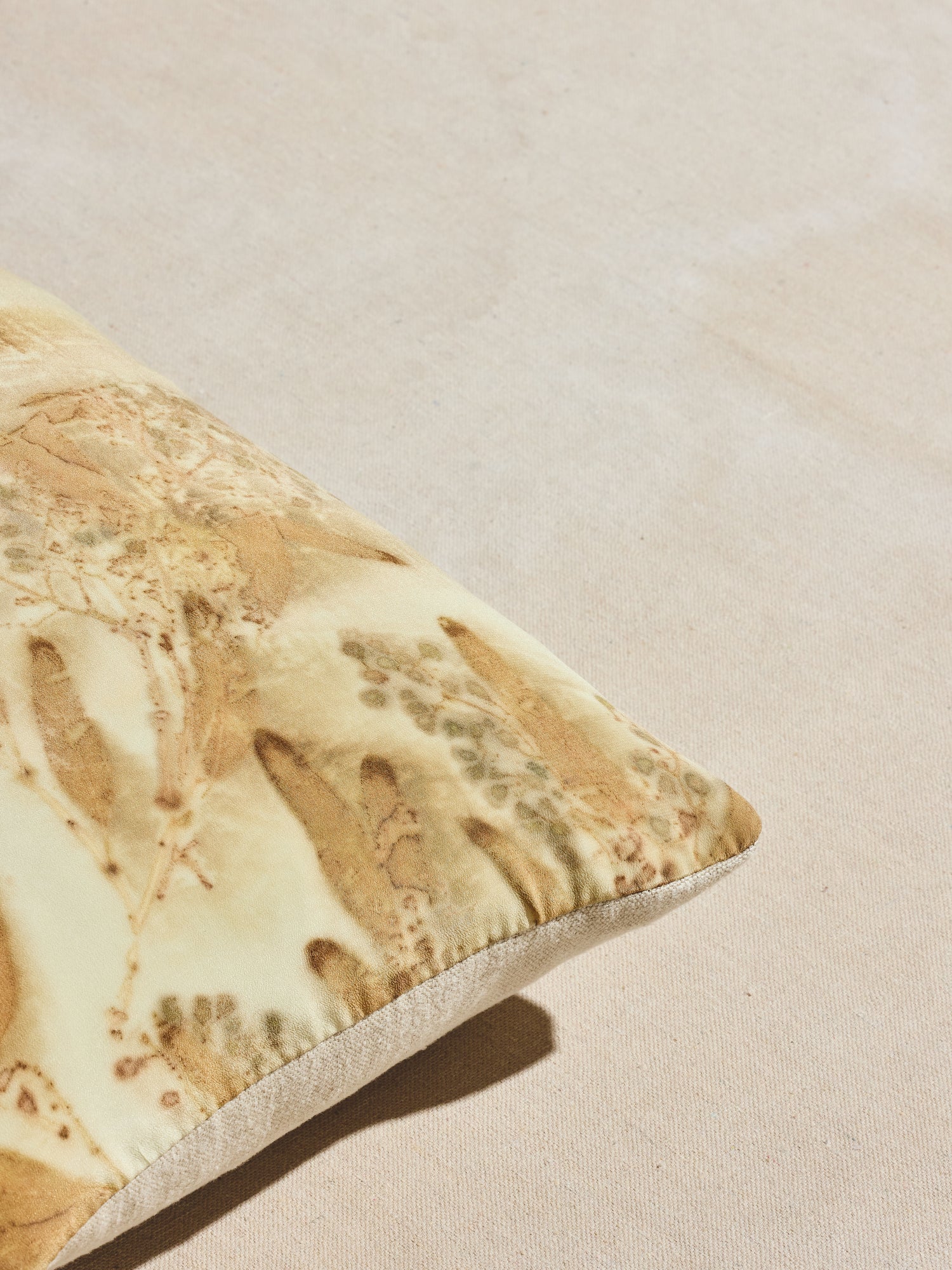 Golden Cat Tail Pillow