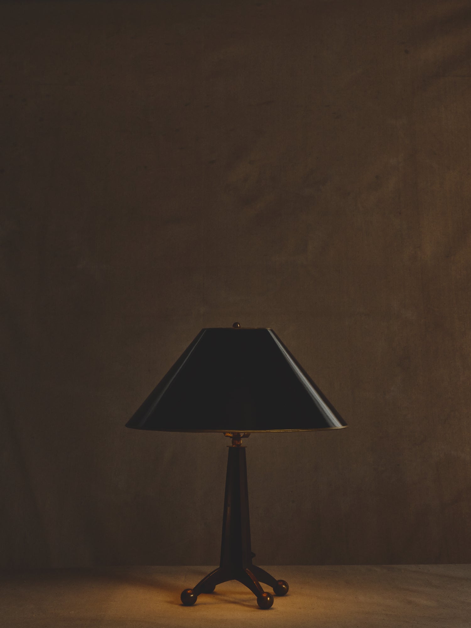 French Brass Table Lamp
