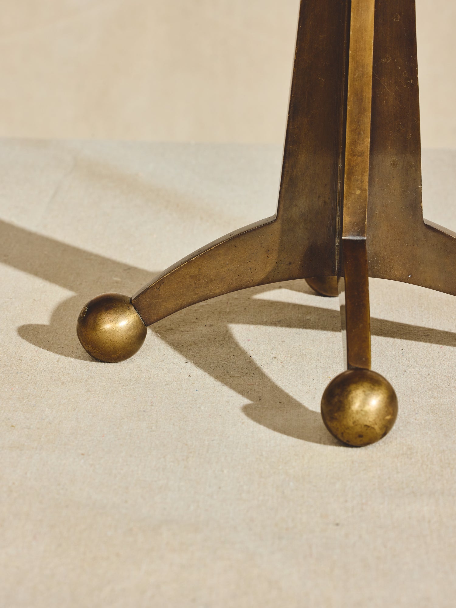 French Brass Table Lamp