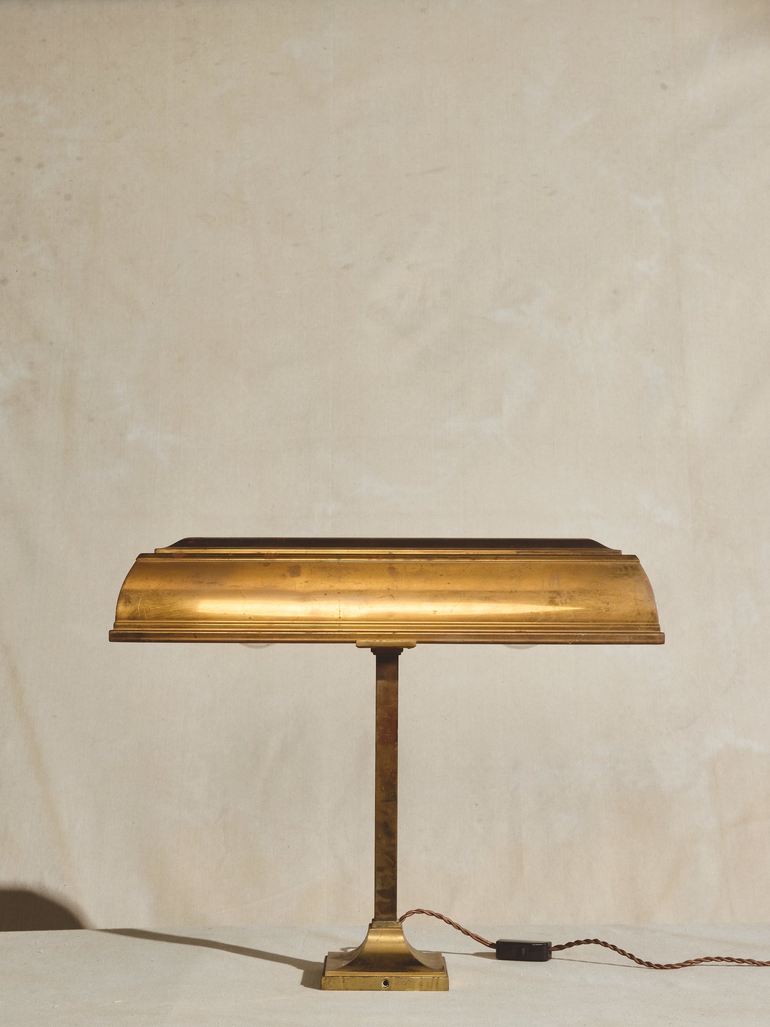 Bronze Bankers Lamp