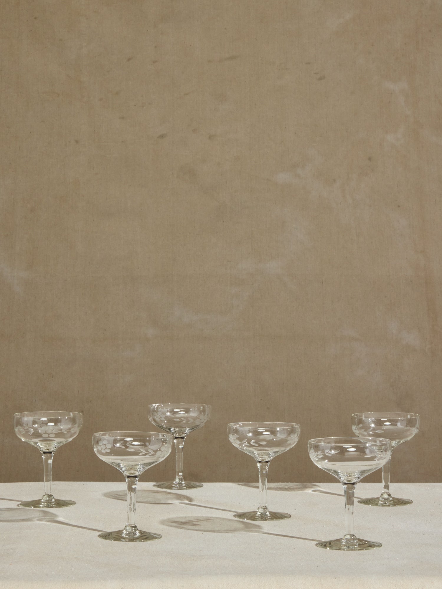 Daisy Etched Coupes