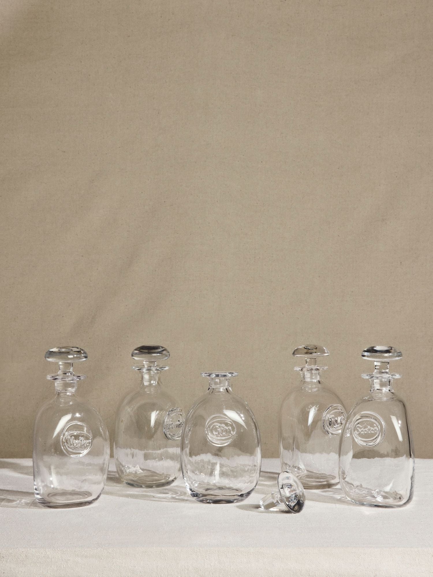 Glass Apothecary Decanters