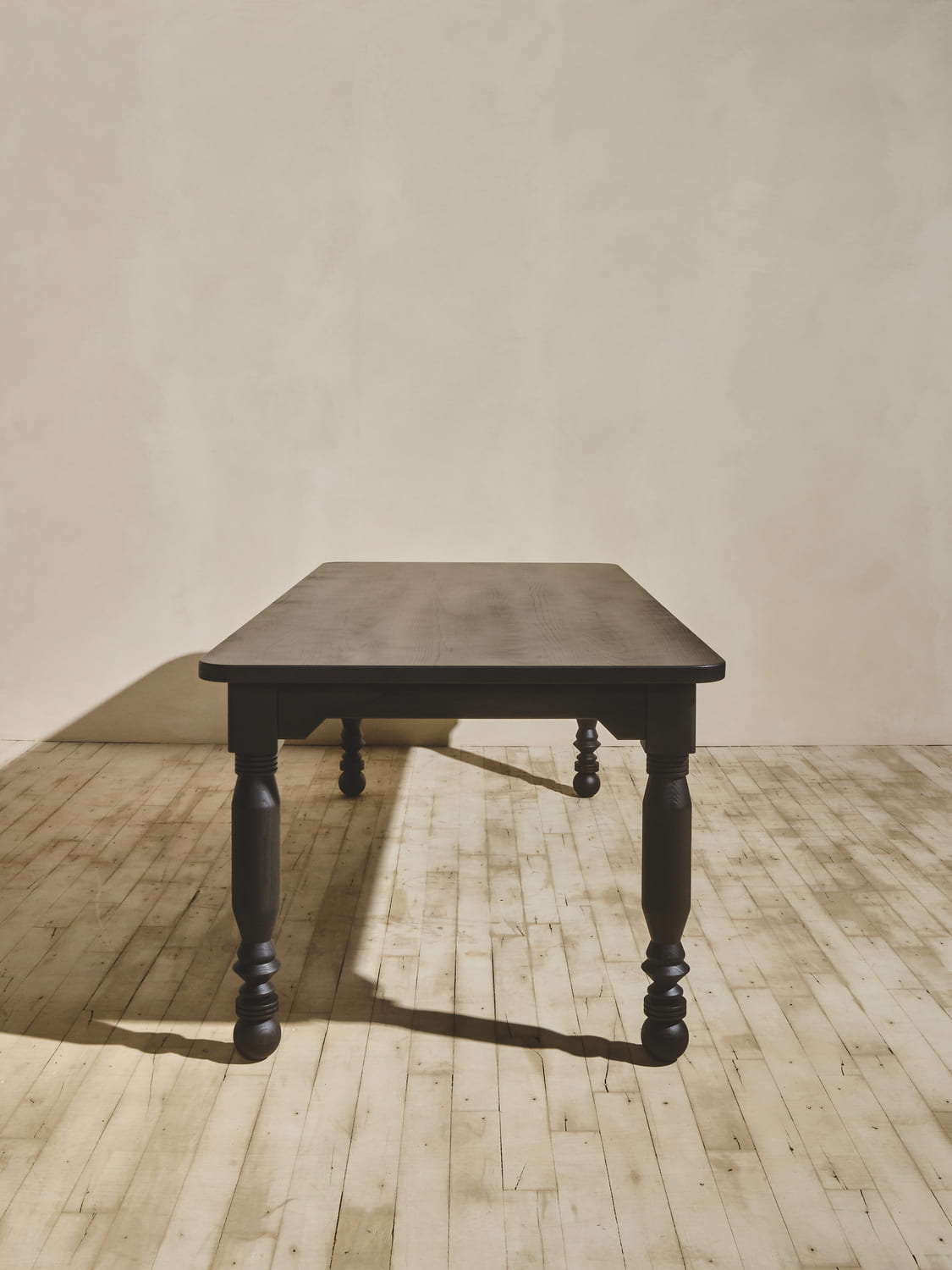 Side view of the vintage style NBL Coffee Table.