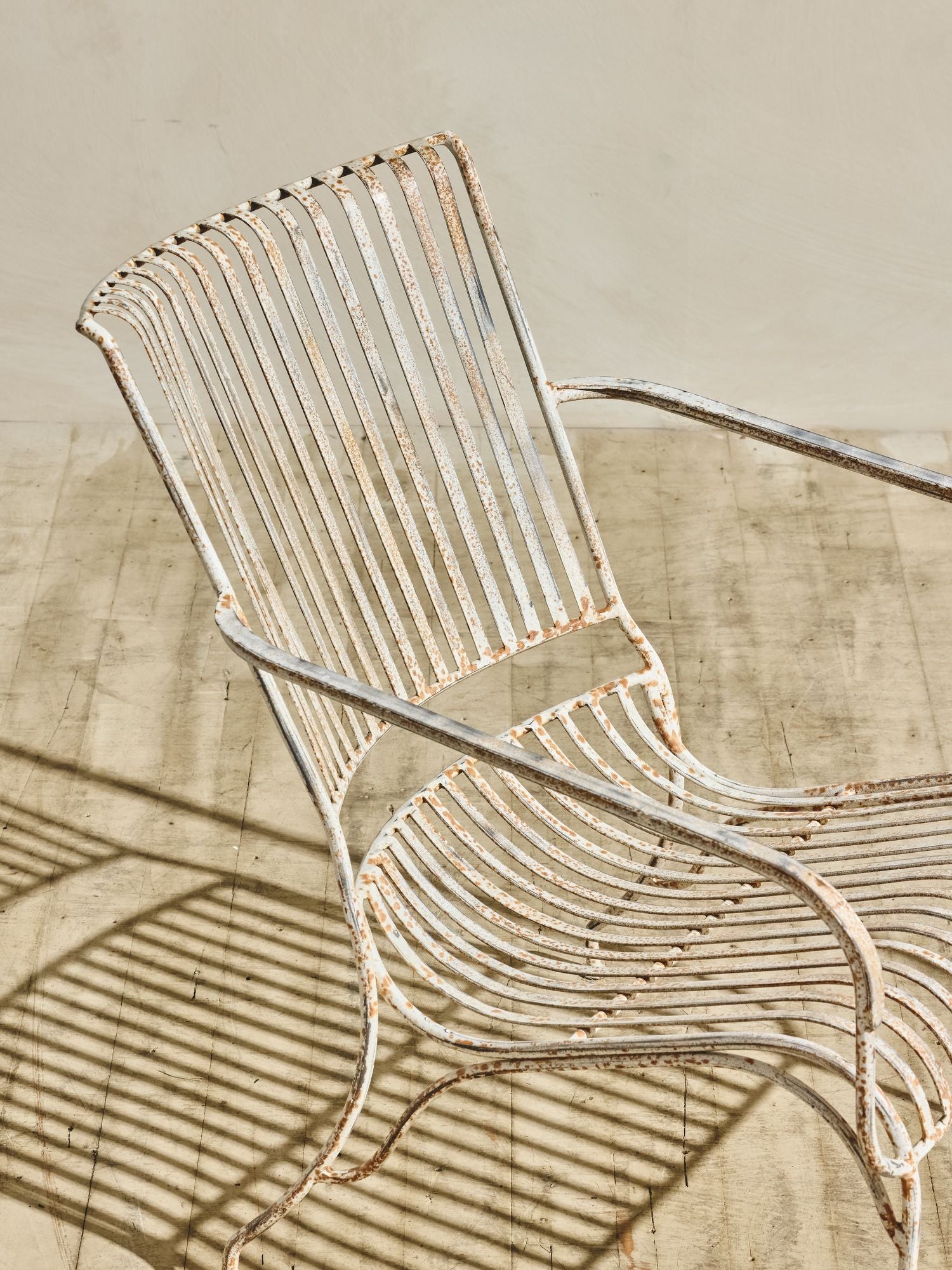 French Wrought Iron Garden Chairs