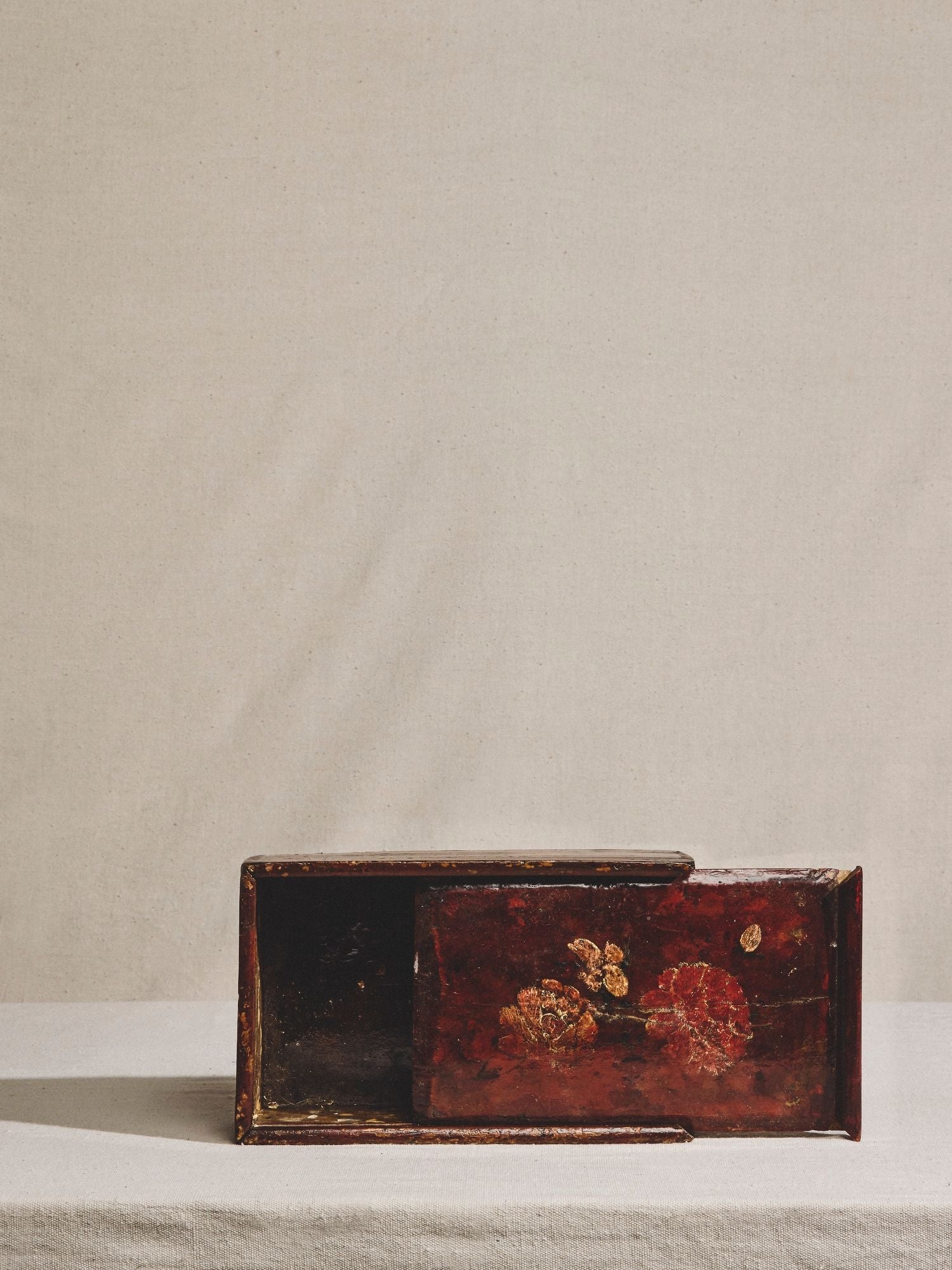 Scarlet Bloom Trinket Box