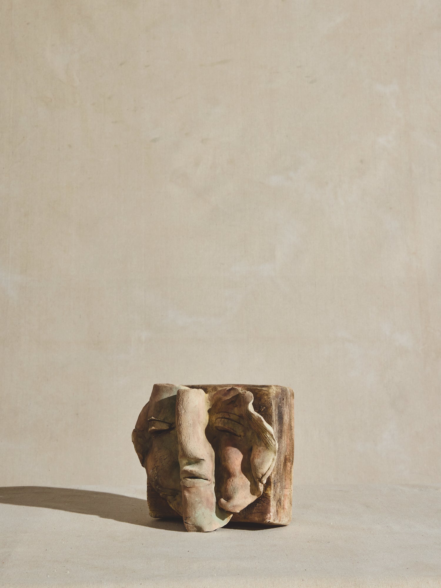 Face Wave Sculpture