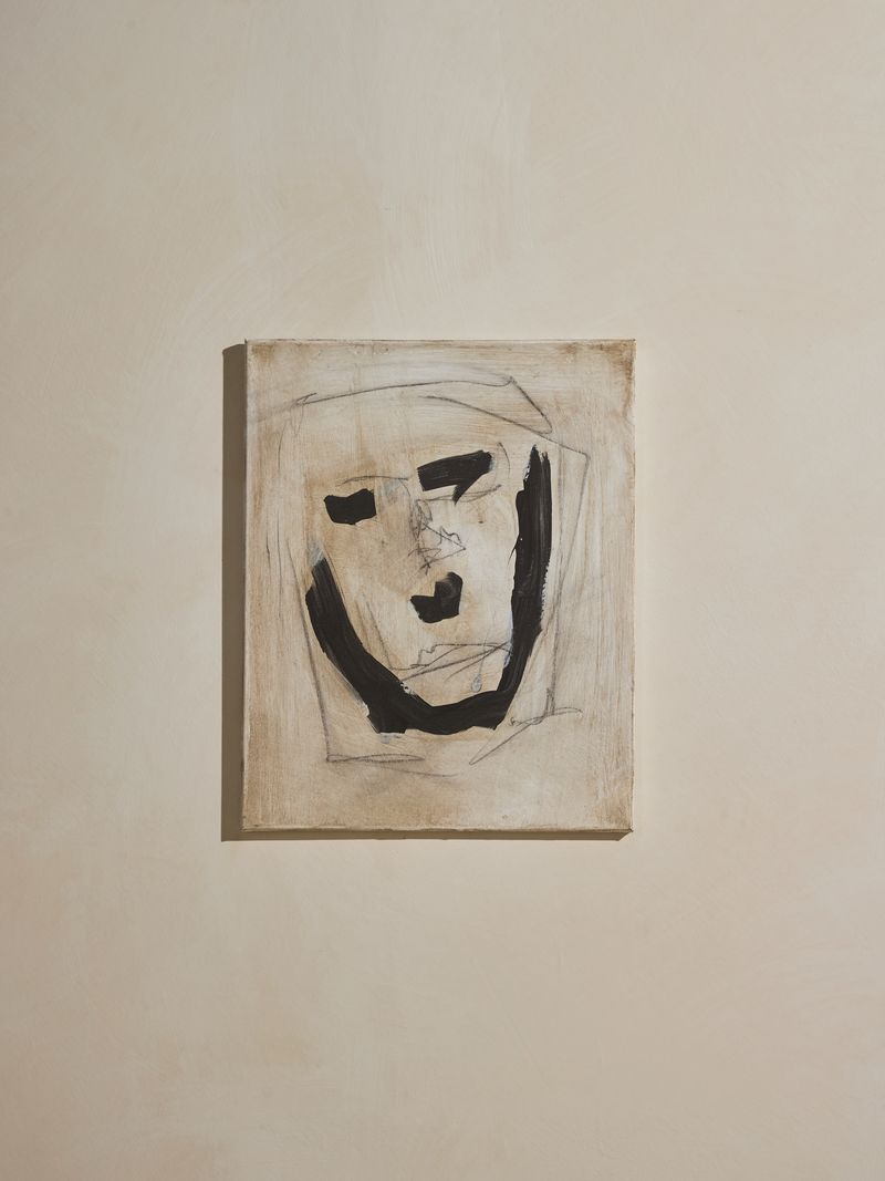 Scott Kerr Abstract Face Artwork A-D