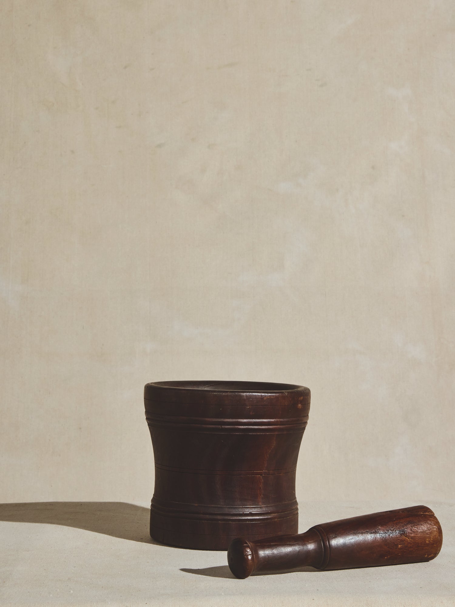 Lignum Vitae Mortar & Pestle