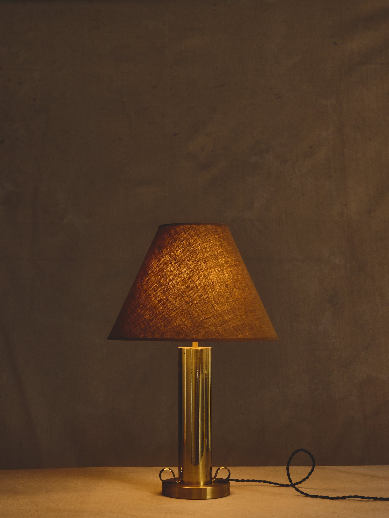 MCM Brass Lamp
