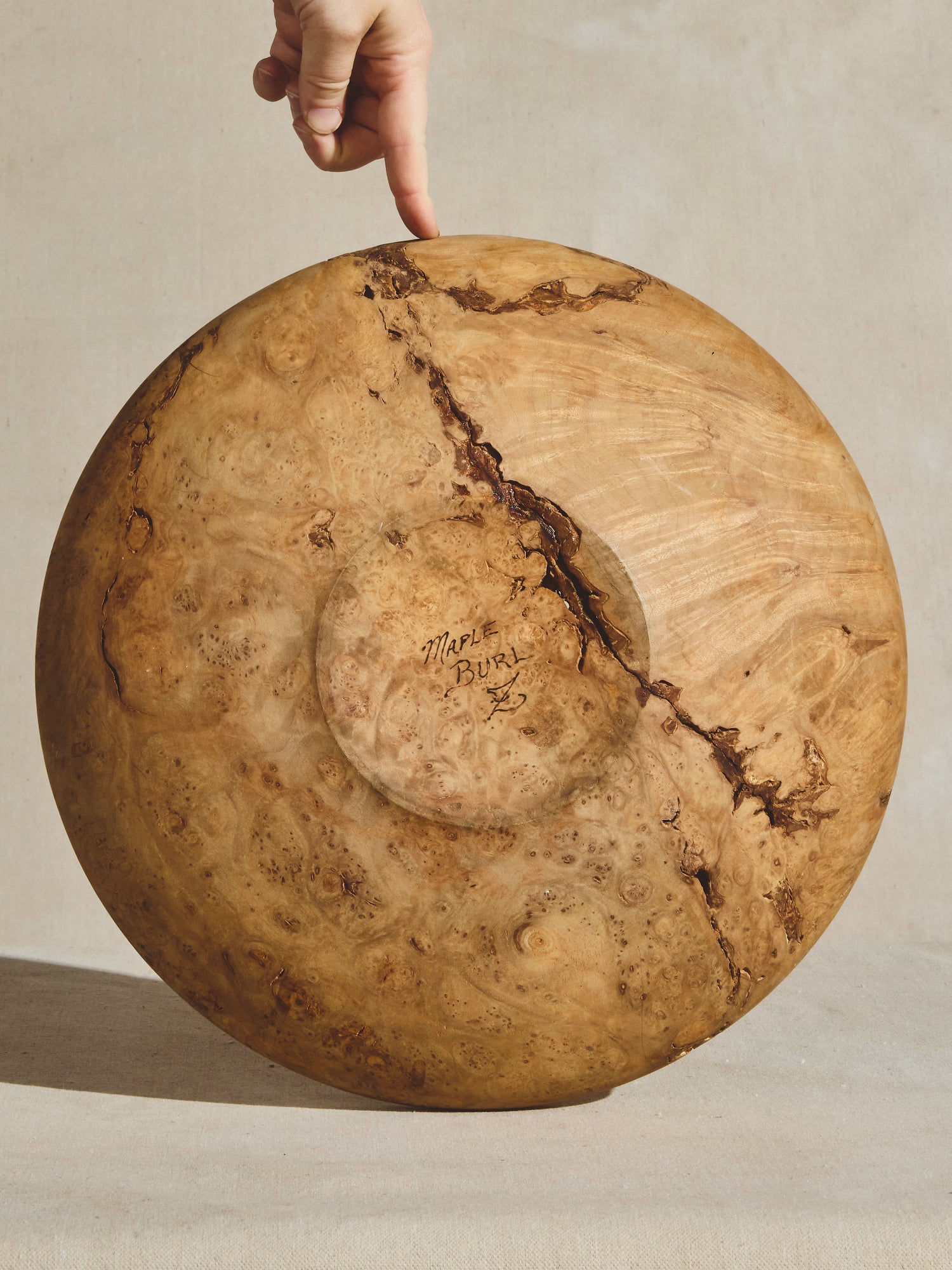 Maple Burl Bowl