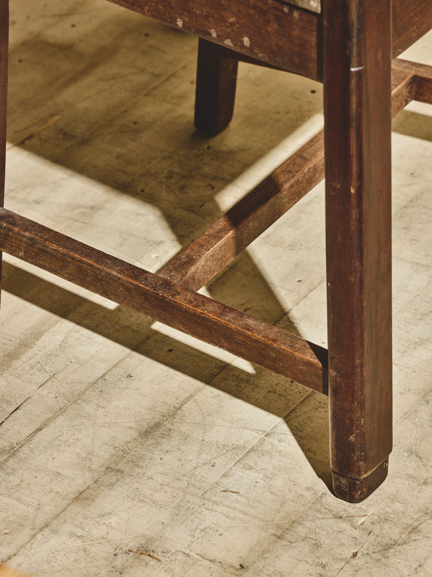 French Ladder Back Chairs with Woven Seats – Set of Six