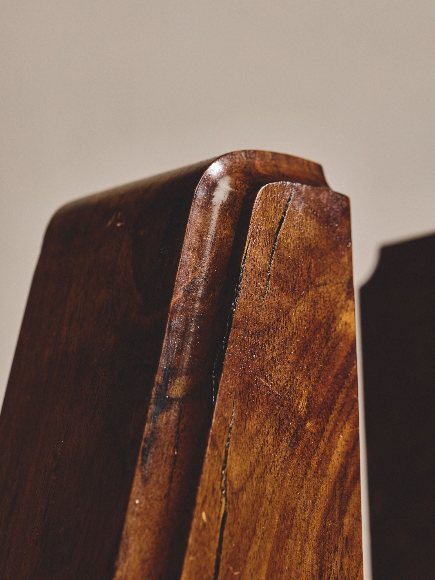 MCM Sculptural Wood Bookends