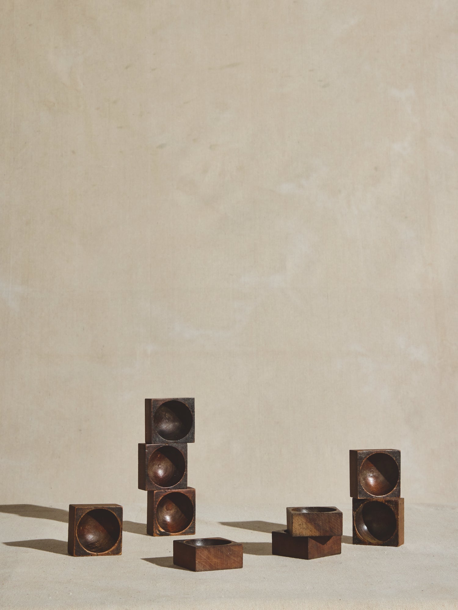 Square Wooden Dish