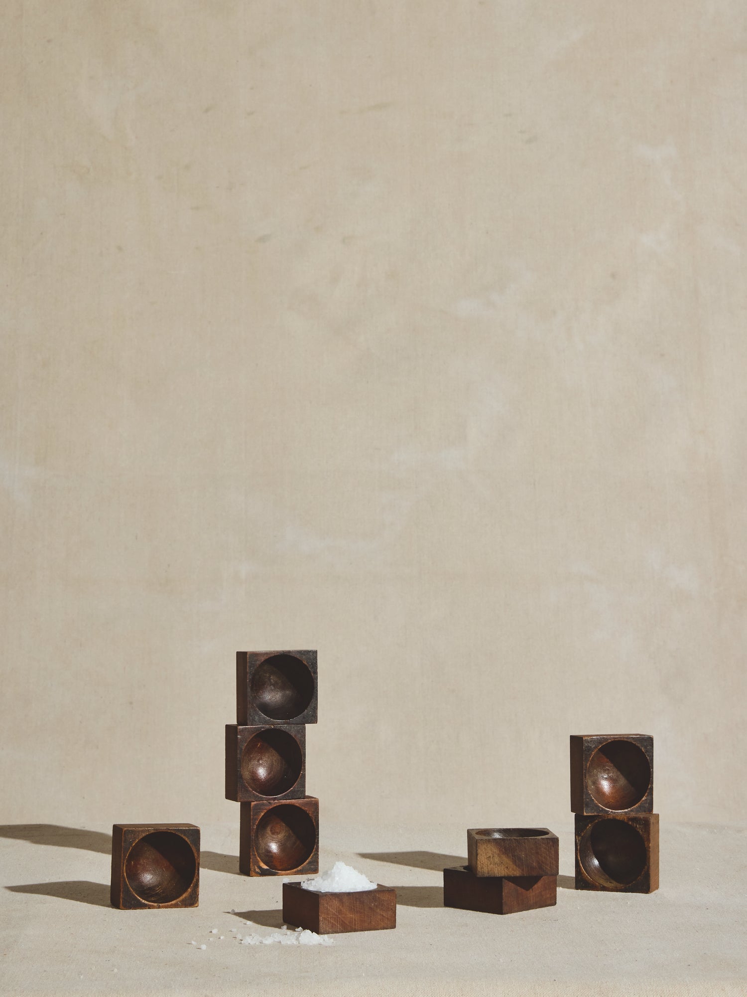 Square Wooden Dish