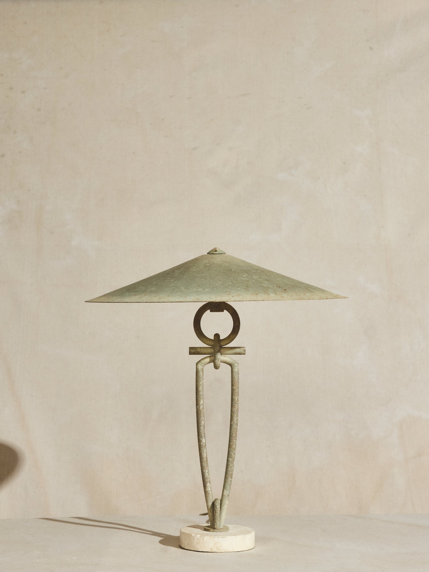 Travertine Table Lamp