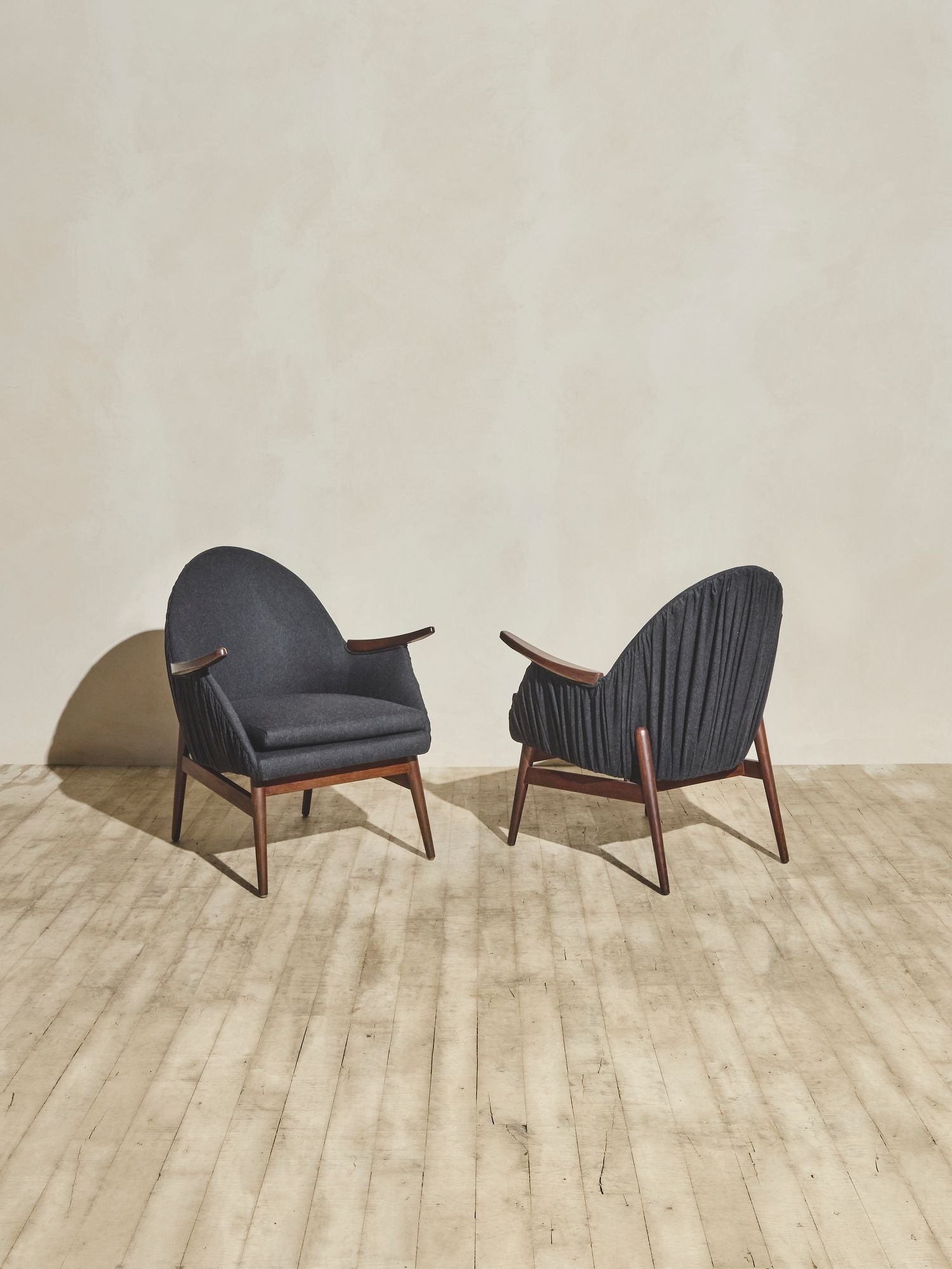 Pair of MCM Retro Armchairs