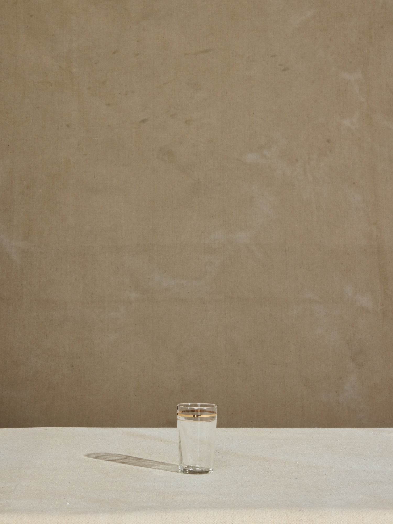Gold Accented Juice Glasses