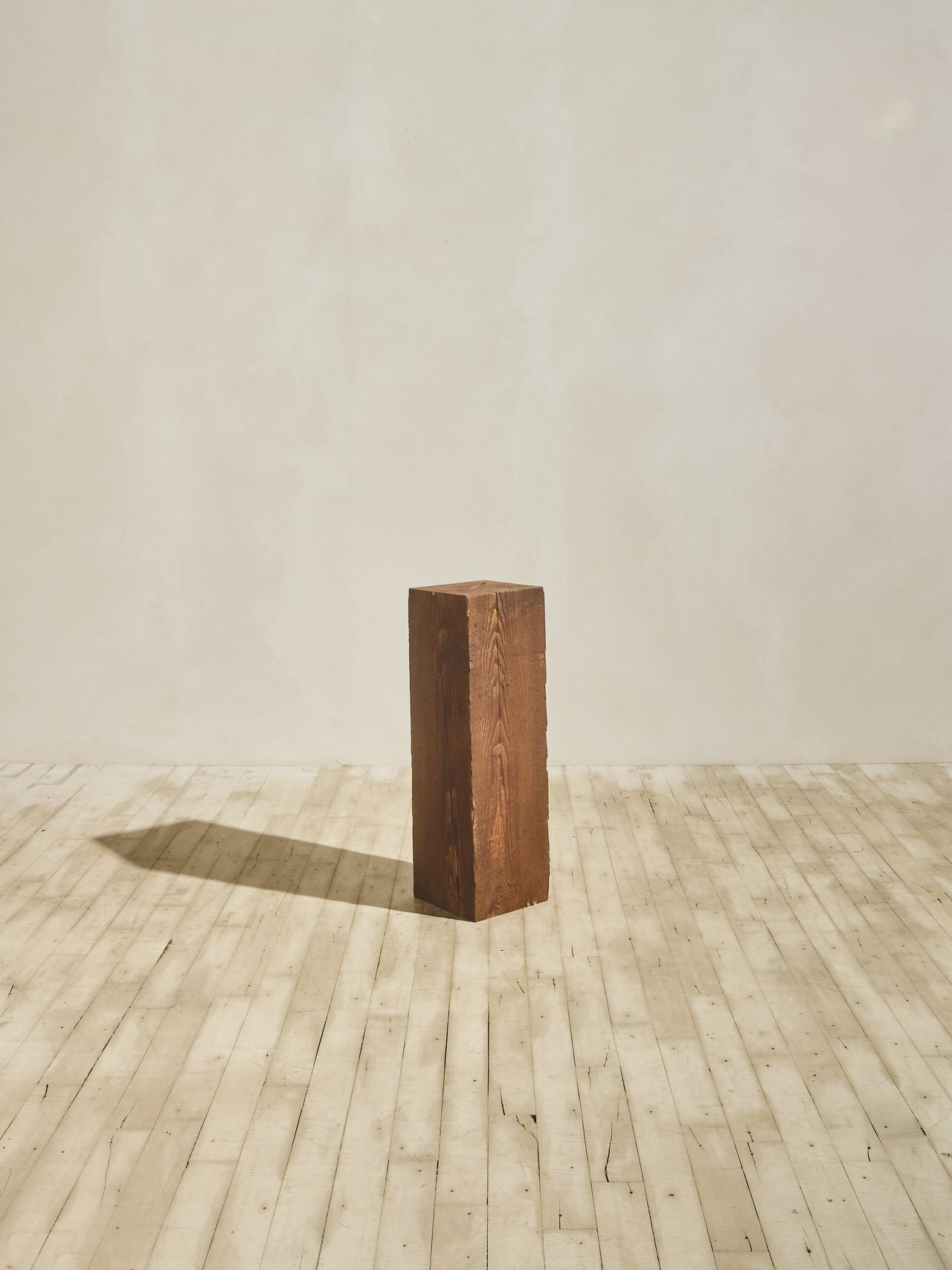 Hewn Wood Plinths