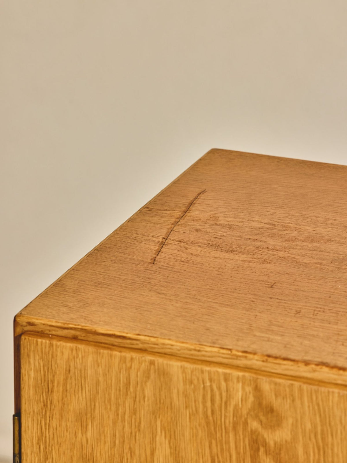 Vintage Danish Oak Sideboard with Cutlery Trays - Mid-Century