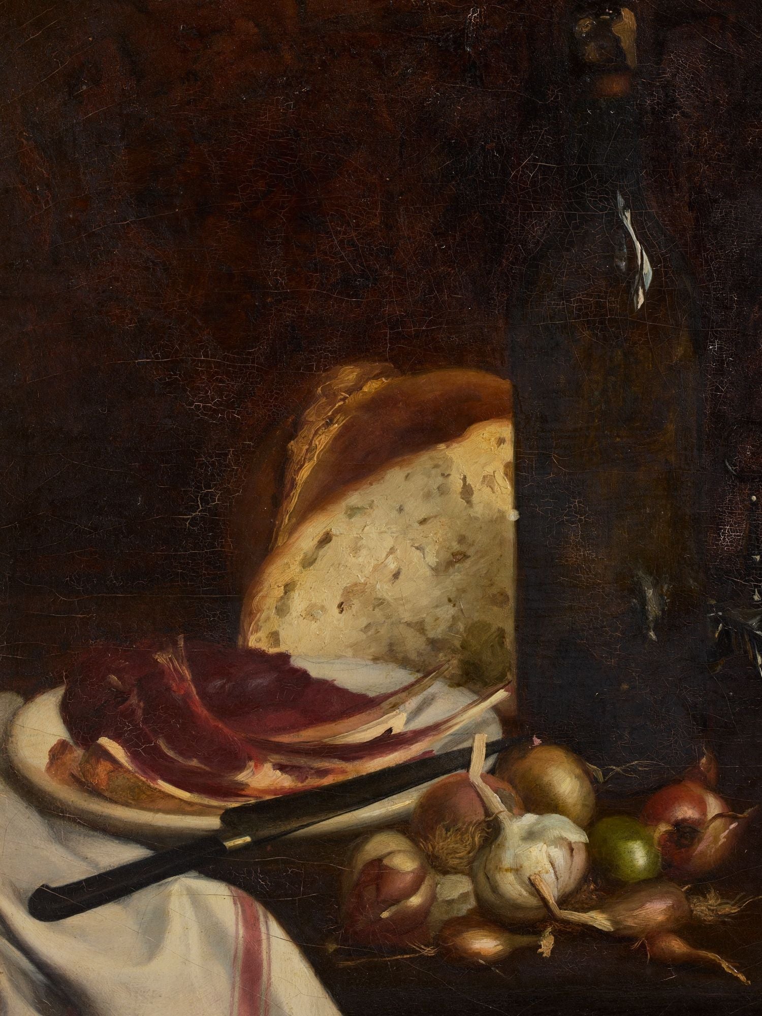 Bread Still Life Oil Painting