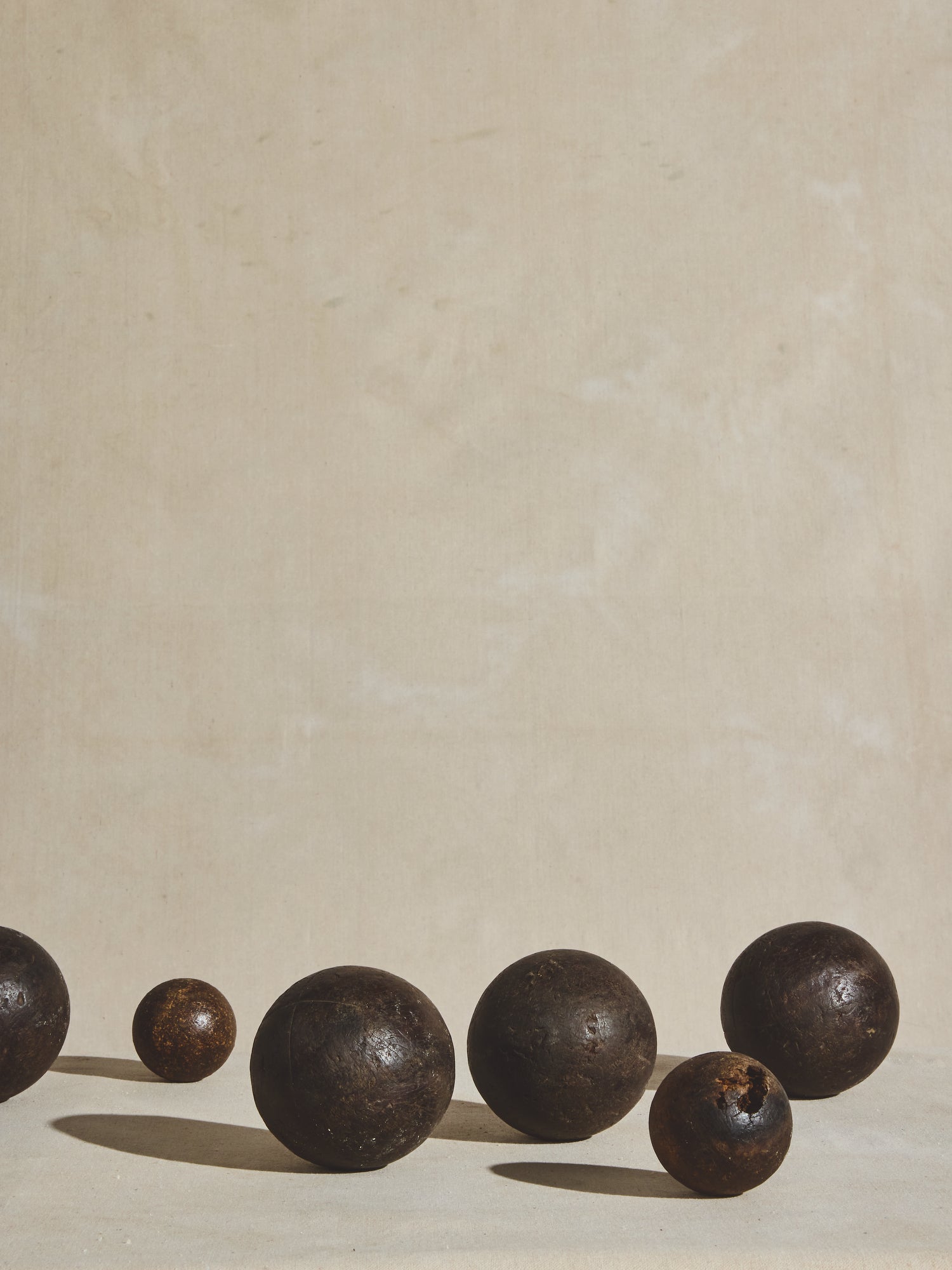 Jeu de pétanque en bois
