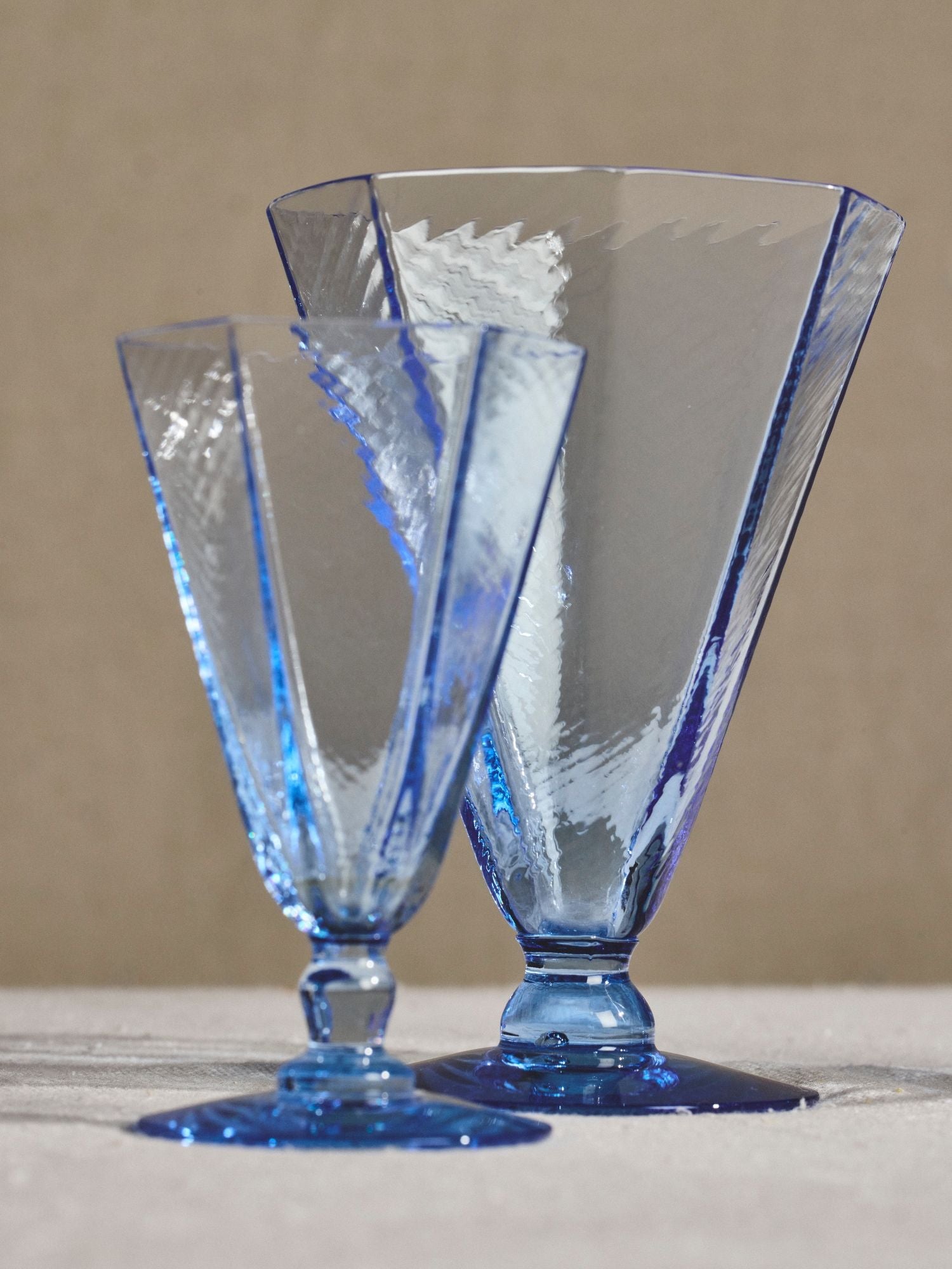Set of 4 Art Deco Glasses
