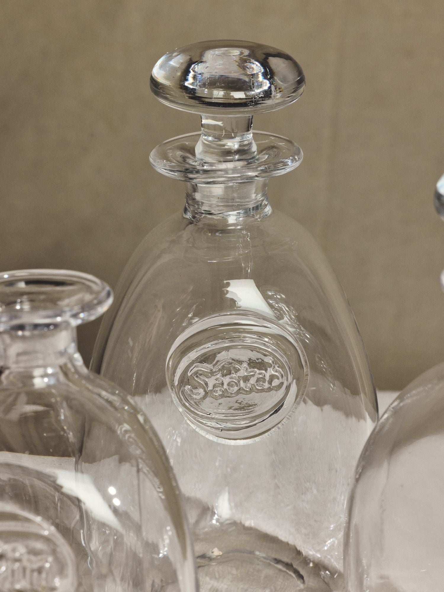 Glass Apothecary Decanters