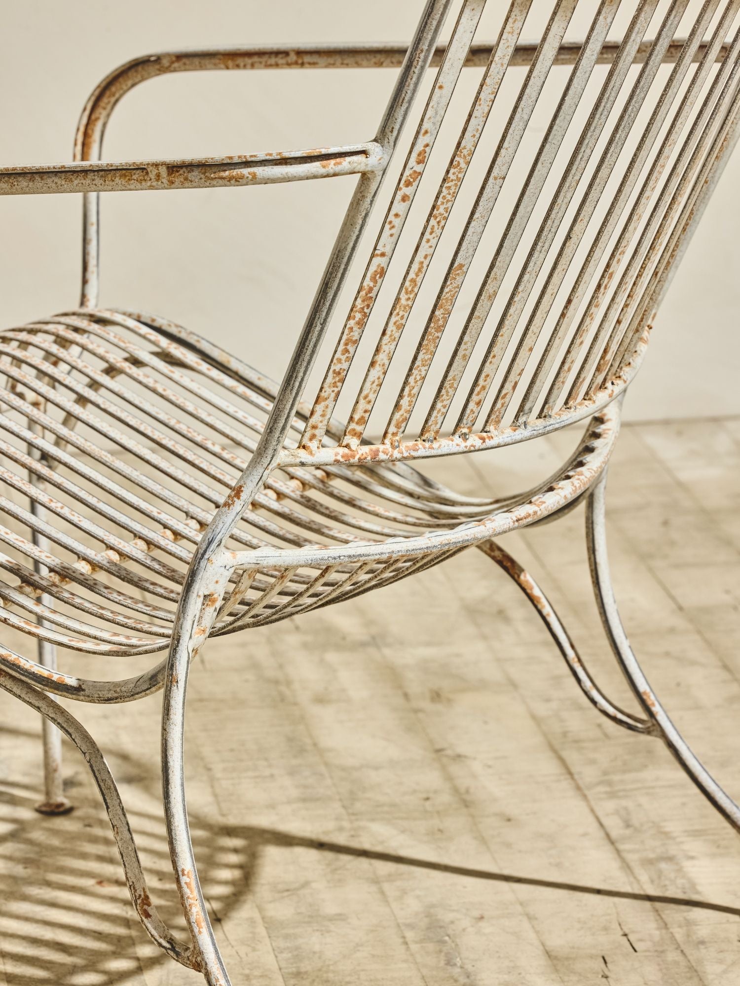 French Wrought Iron Garden Chairs
