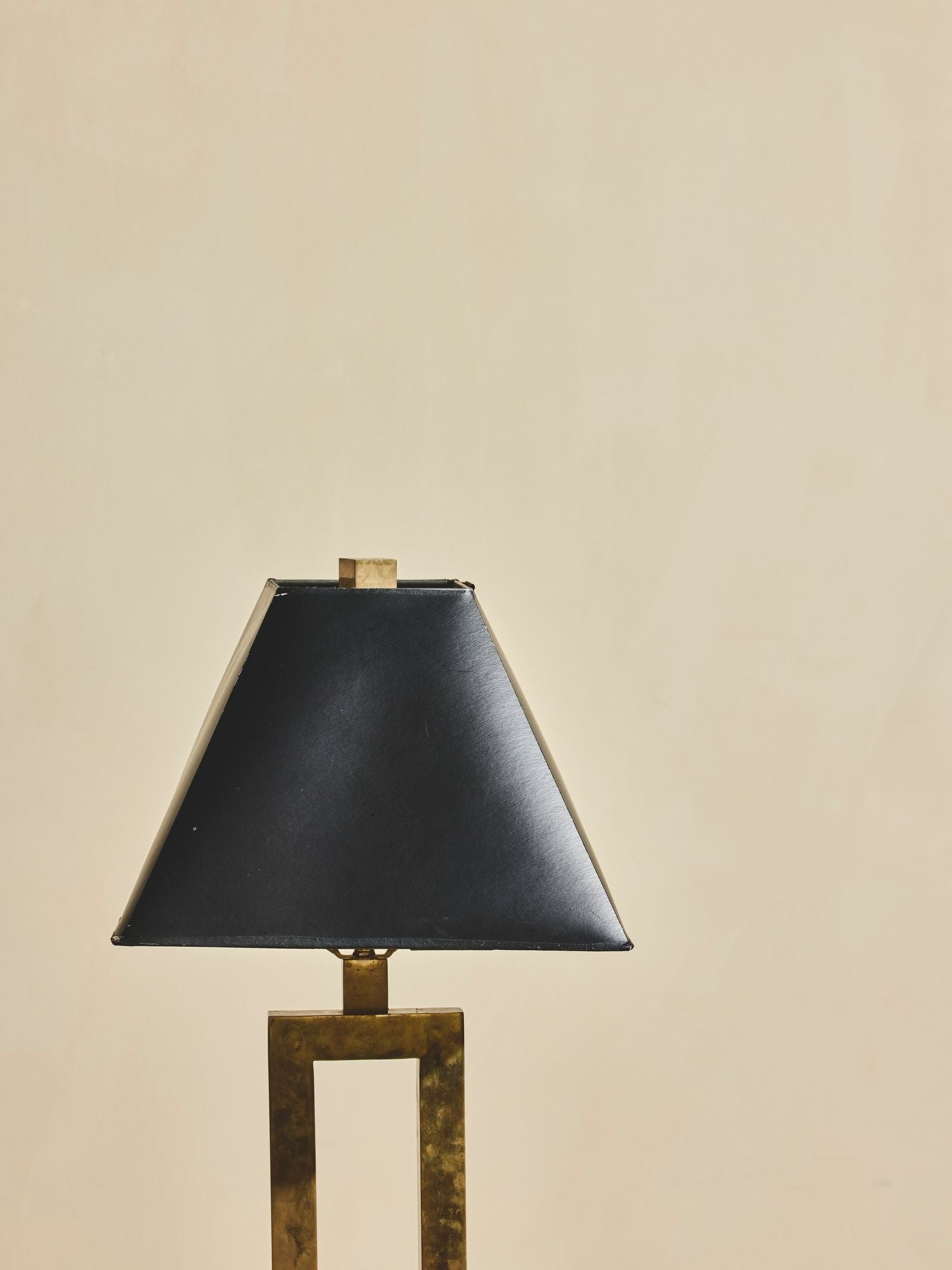 1980's Modern Brass Floor Lamp