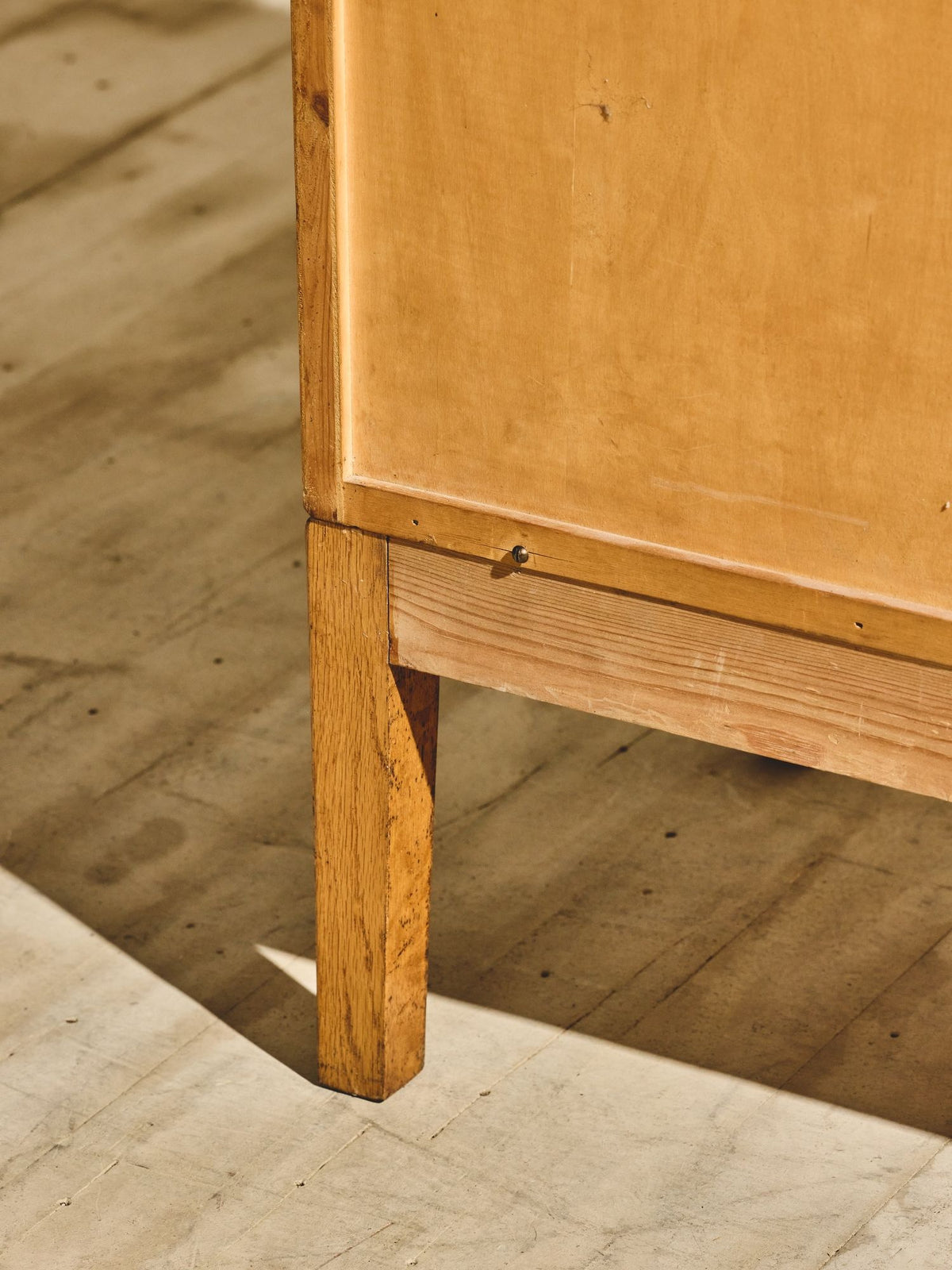 Vintage Danish Oak Sideboard with Cutlery Trays - Mid-Century