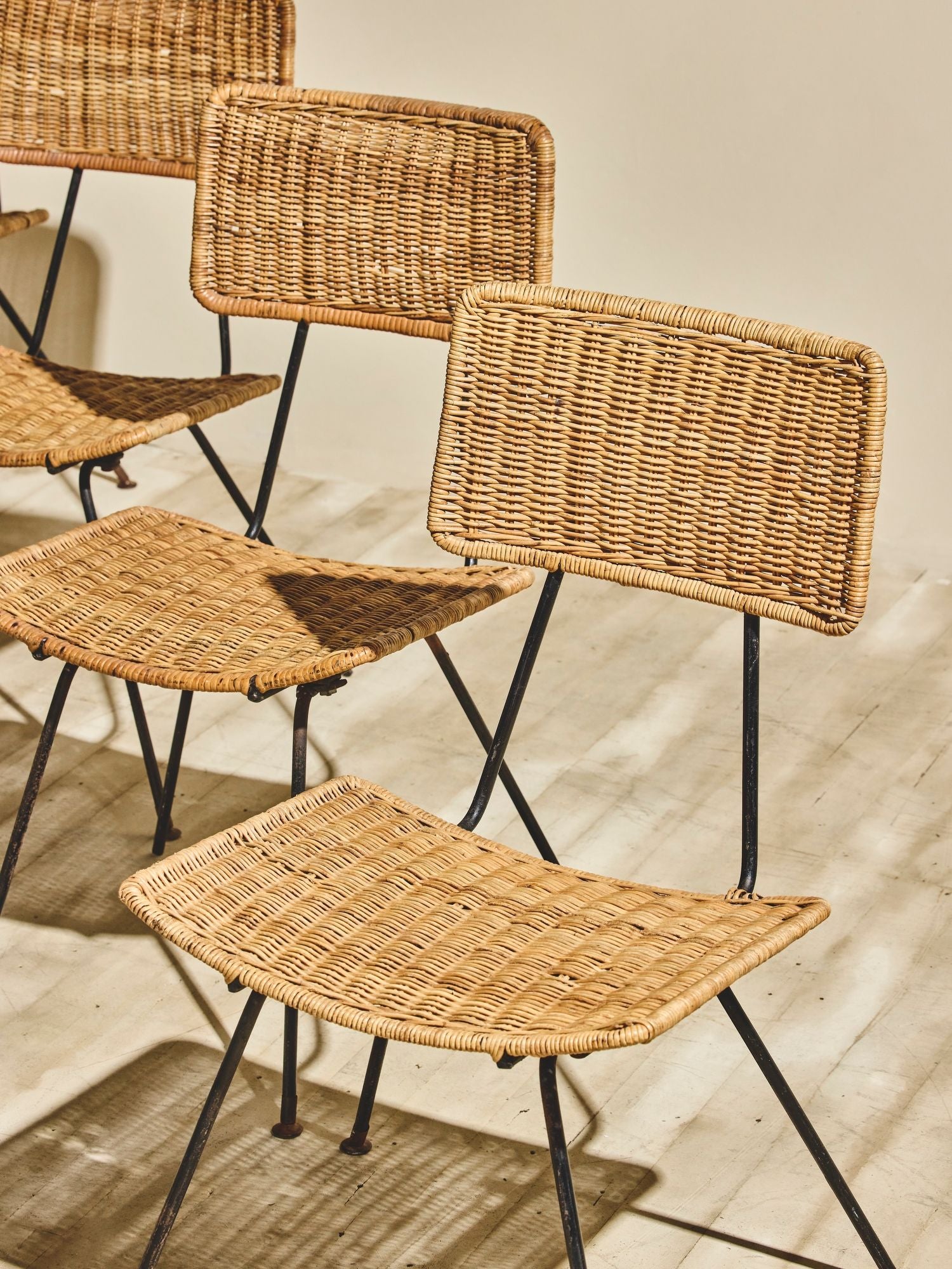 The Soren Wicker Chairs - Set of 4