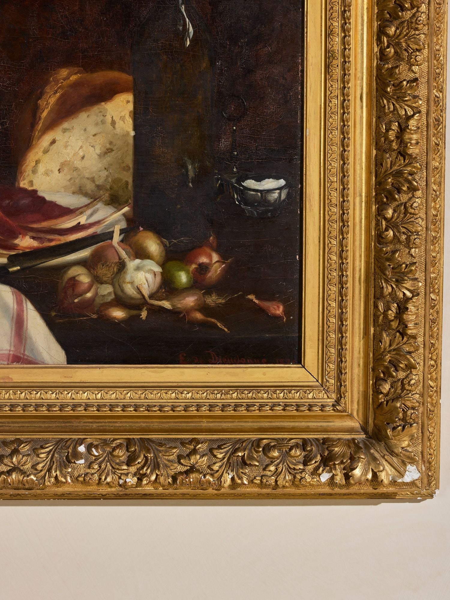 Bread Still Life Oil Painting