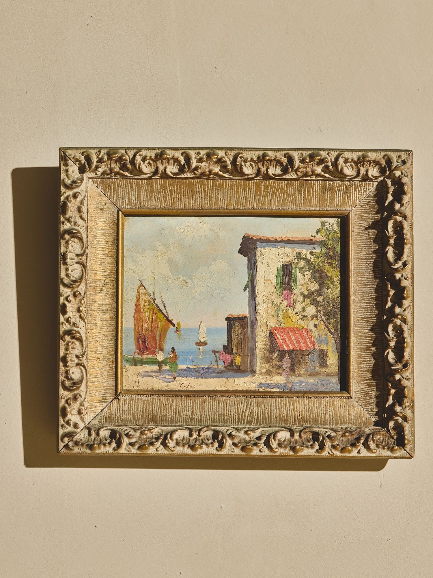 20th C. Mediterranean Seascape