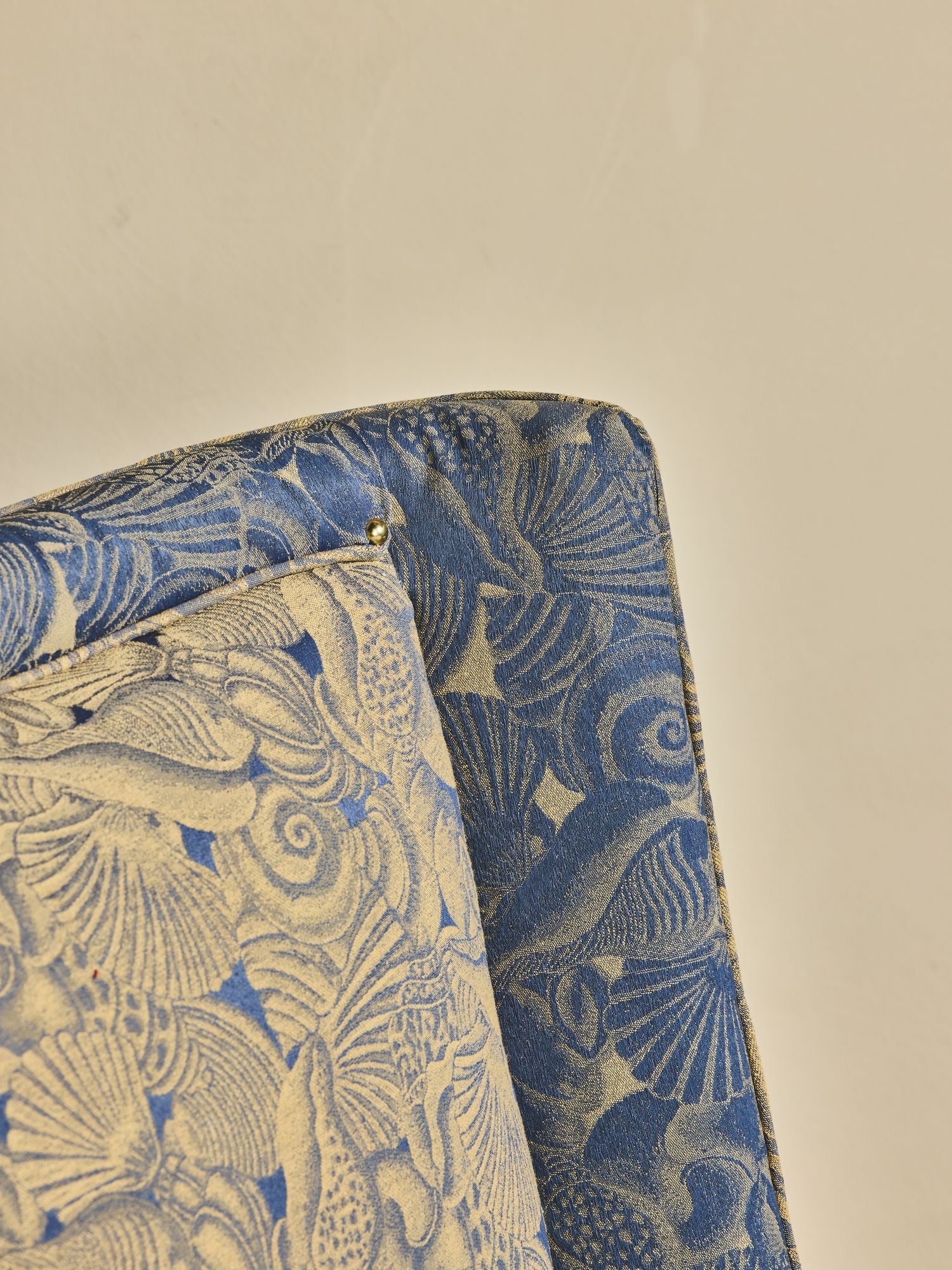 Pair of 1940's French Slipper Chairs