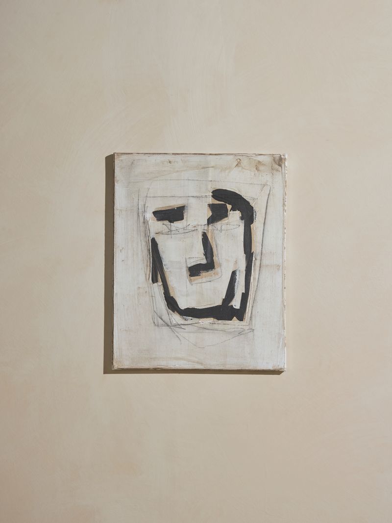 Scott Kerr Abstract Face Artwork A-D