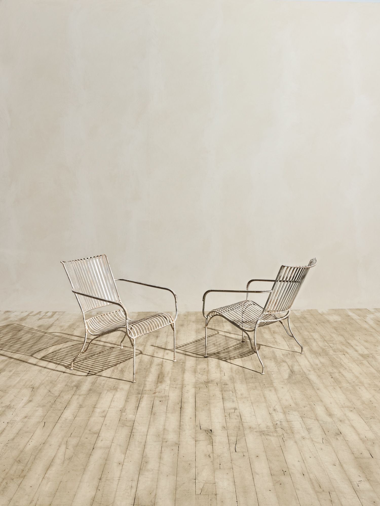 French Wrought Iron Garden Chairs