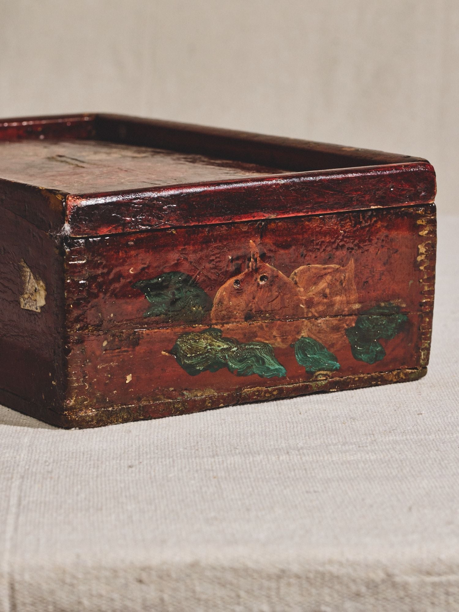 Scarlet Bloom Trinket Box