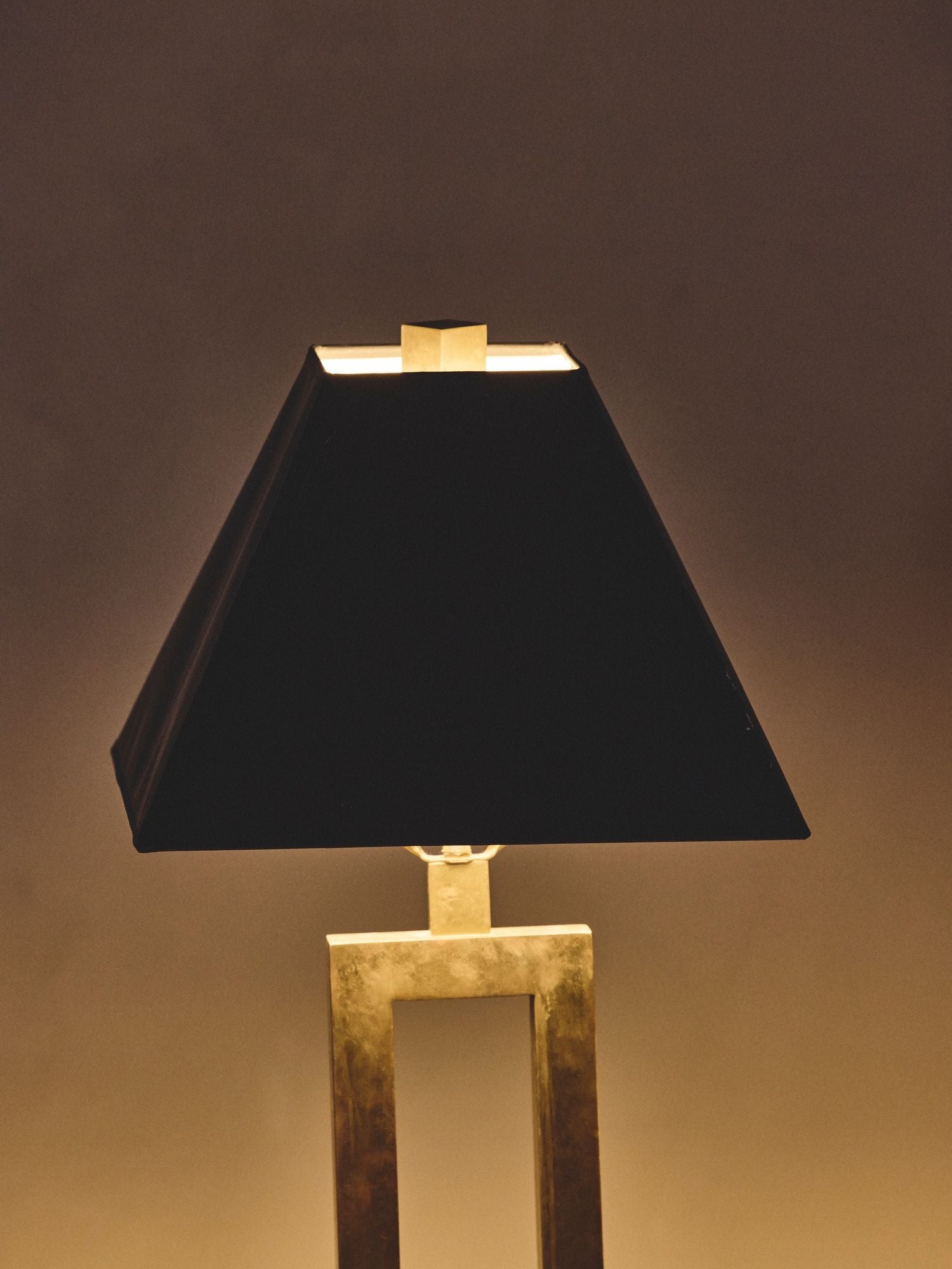 1980's Modern Brass Floor Lamp